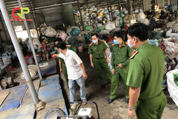 Tuân thủ quy định để tránh bị xử phạt đối với cơ sở thu mua phế liệu