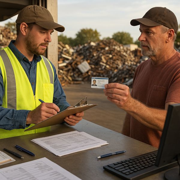 Ký hợp đồng mua bán phế liệu