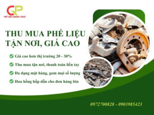 Phế Liệu Quang Phát nhận thu mua phế liệu tận nơi tại toàn bộ khu vực Củ Chi
